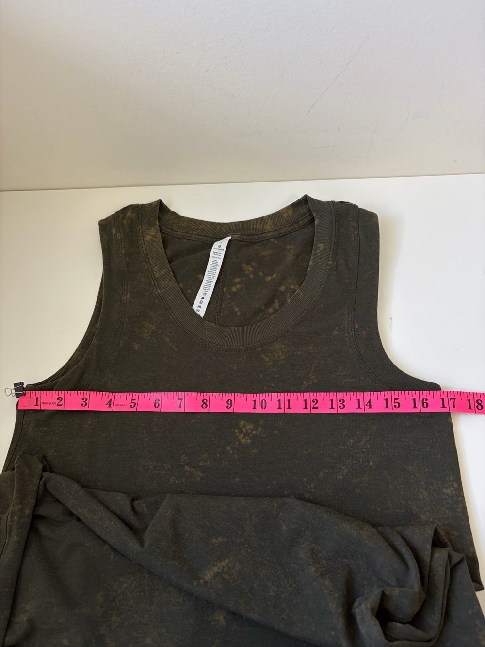 Lululemon All Yours Tank Maxi Dress Cloudy Wash Dark Olive - Picture 11 of 11